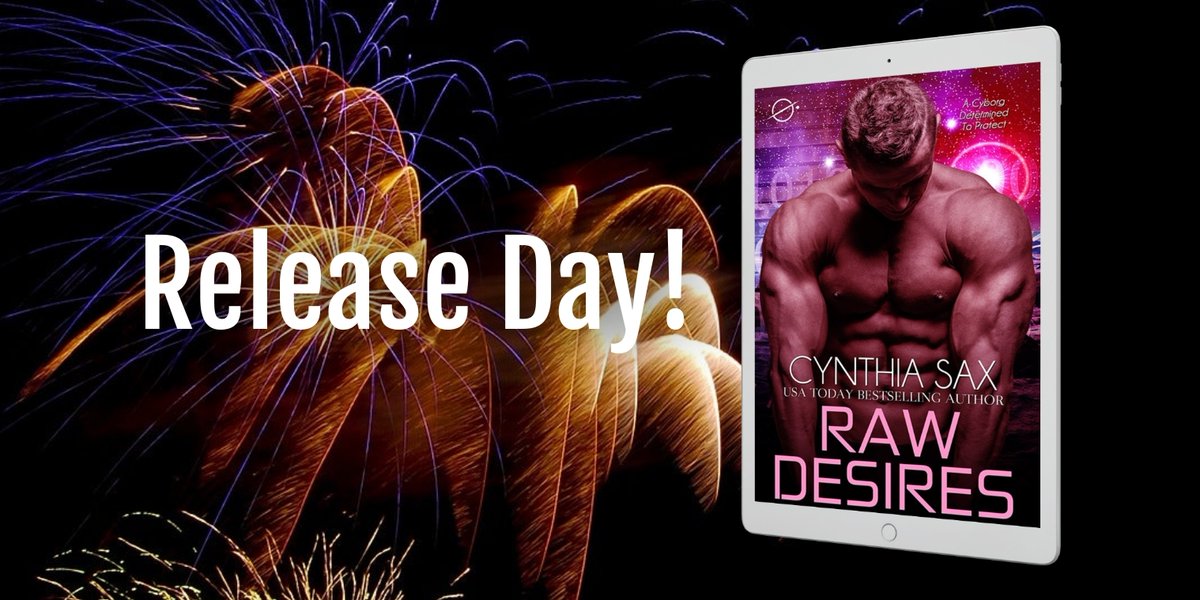 CynthiaSax's tweet photo. Woot!
It is Release Day!
Raw Desires
Enemies-To-Lovers
A Dangerous Mission
A Forever Love
Buy Today!
Amazon:
https://t.co/PT1DP9kCAt
@AppleBooks :
https://t.co/ojc9WhV6DQ
@nookBN :
https://t.co/5UPRbE9KGo
@kobo :
https://t.co/U7YcPBcJiK
#CyborgRomance https://t.co/xU30a2gInz