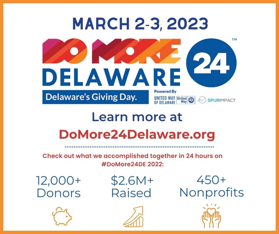 Mark your calendar! 
FAME, Inc. is participating in #DoMore24DE on March 2nd and 3rd.
Tune in to help us reach our goal!