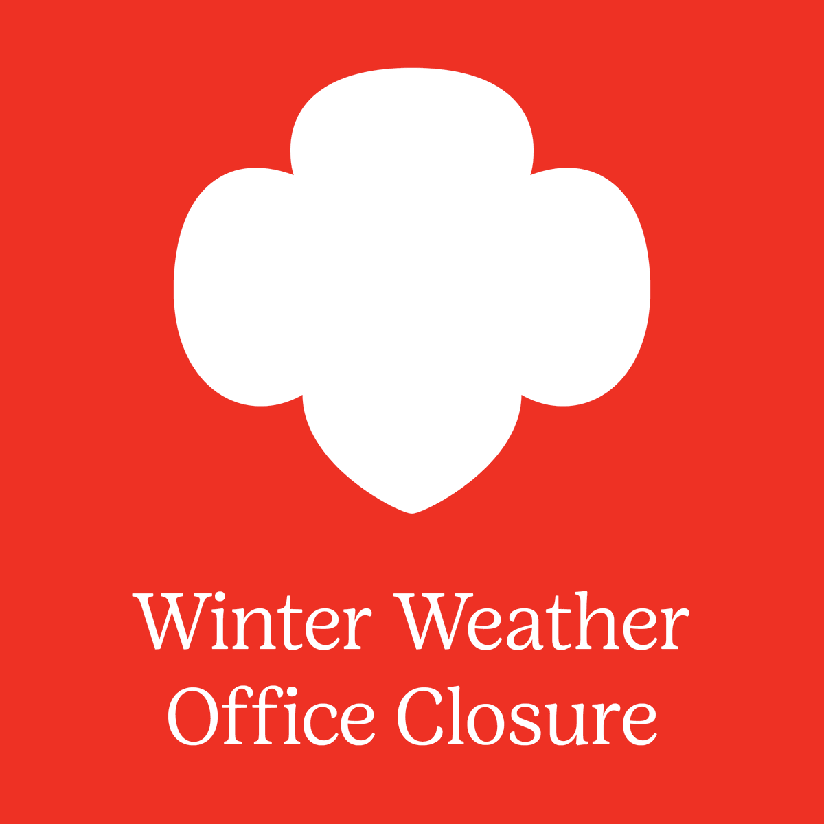 gsutah's tweet photo. Due to severe incoming weather, all GSU Offices will close to the public starting at 3:00 p.m. today (February 21), and continuing all day tomorrow (February 22). If you need assistance during this time, please contact Customer Care at (801) 265-8472 or info@gsutah.org. https://t.co/1hXmu5ywg4