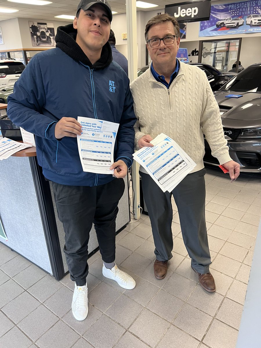 joeyp42's tweet photo. Got a chance to outbound to some small local businesses and some larger ones! Great to meet some truly awesome people while going over the benefits of @ATT @juanct1123 @D_Zargos @TheRealOurNE #lifeatATT #ourNE https://t.co/JxEADRtECW