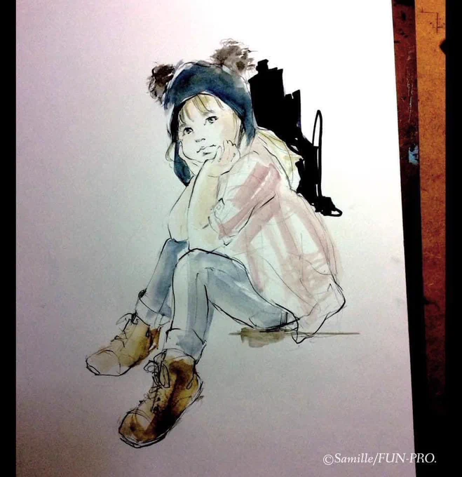  #透明水彩 #ヴィフアール 