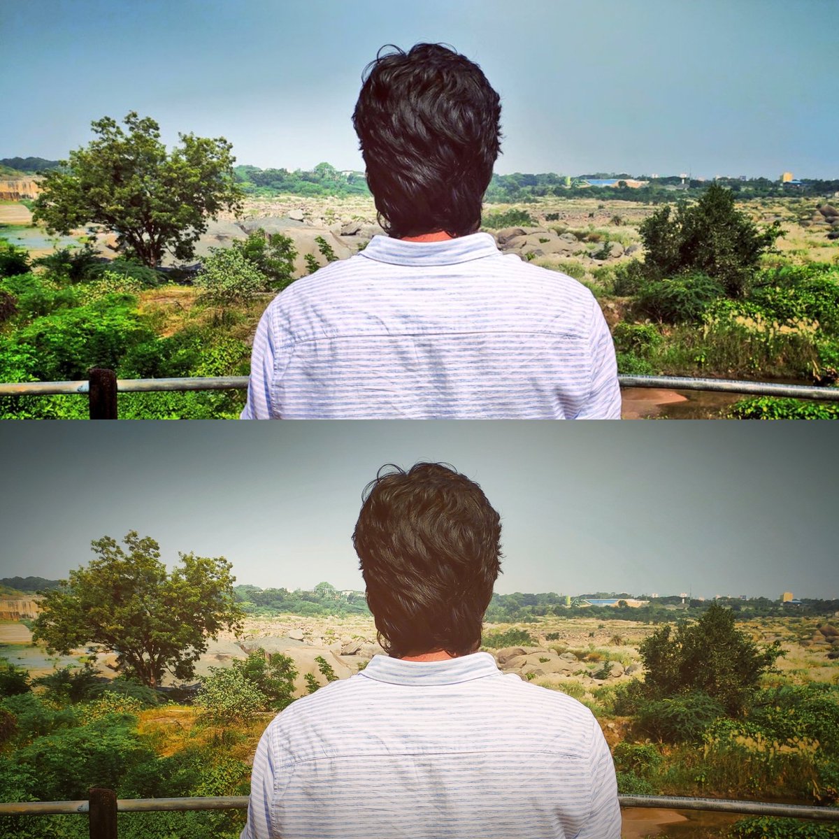 name_is_ajju's tweet image. Here's what Color Grading does to the image which helps in creating Cinematic Experience 

1st Image - Original
2nd Image - Final Output after Color Grading

#PerfectFrame #ColorEnhancement #Filters