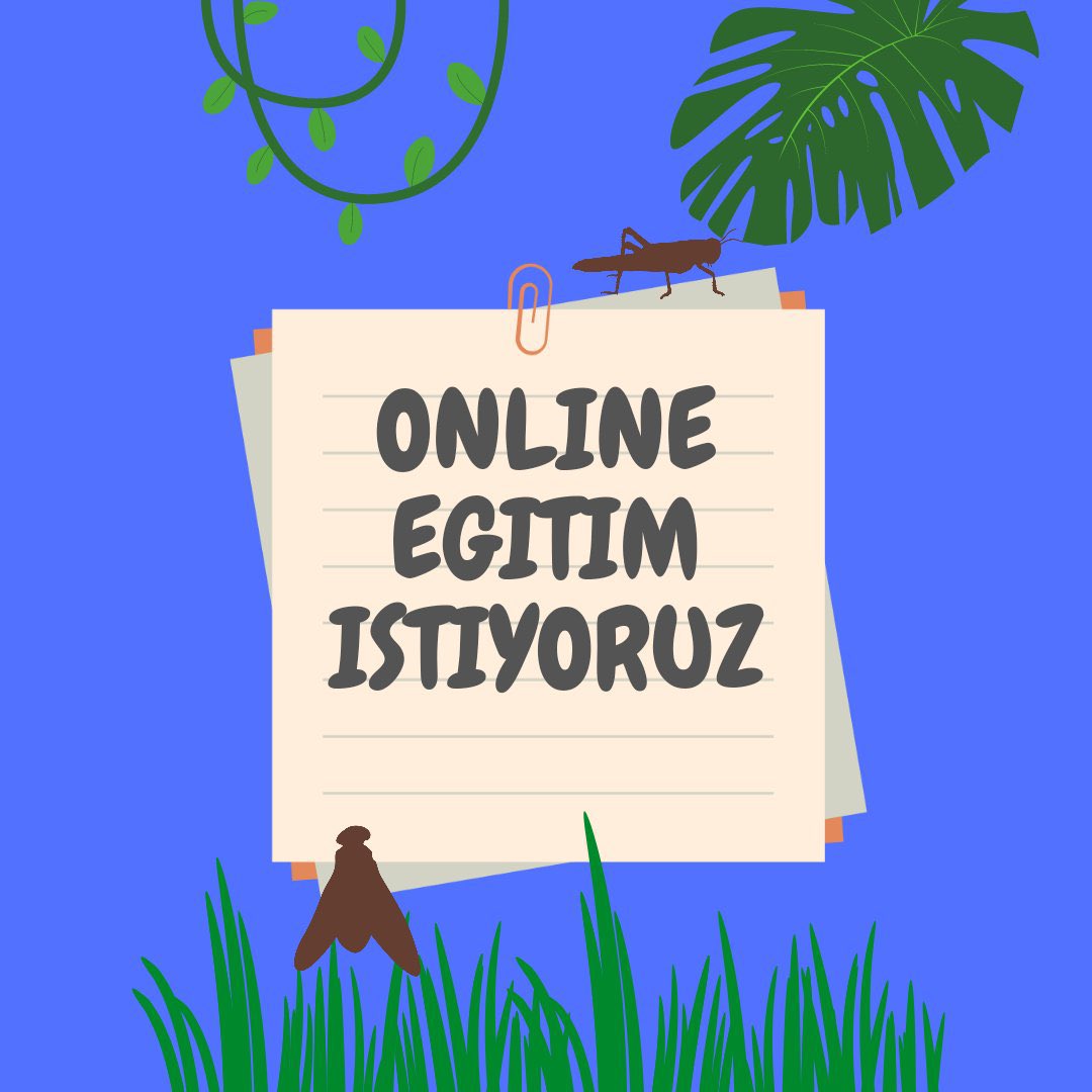 Online eğitim istiyoruz #mahmutozeristifa #81ildeOkullarKapatılsın #70İldeOkullarKapatılsın #okullarertelensin #OkullarKapatılsın