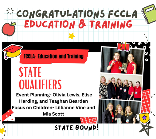 Congratulations Education &amp; Training!