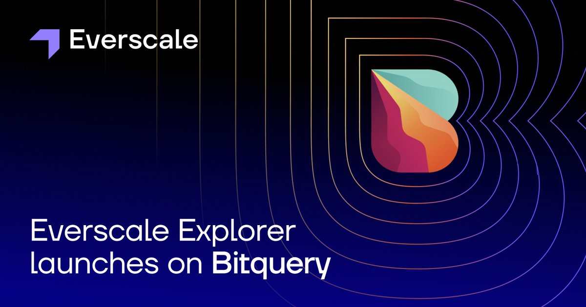 Everscale_net's tweet image. Everscale explorer launches on Bitquery ↗️
Blockchain data platform Bitquery now features an Everscale explorer, where you can see information about blocks, transactions, transfers, tokens, etc.
Try now 👇👇👇
explorer.bitquery.io/everscale
#Bitquery #News