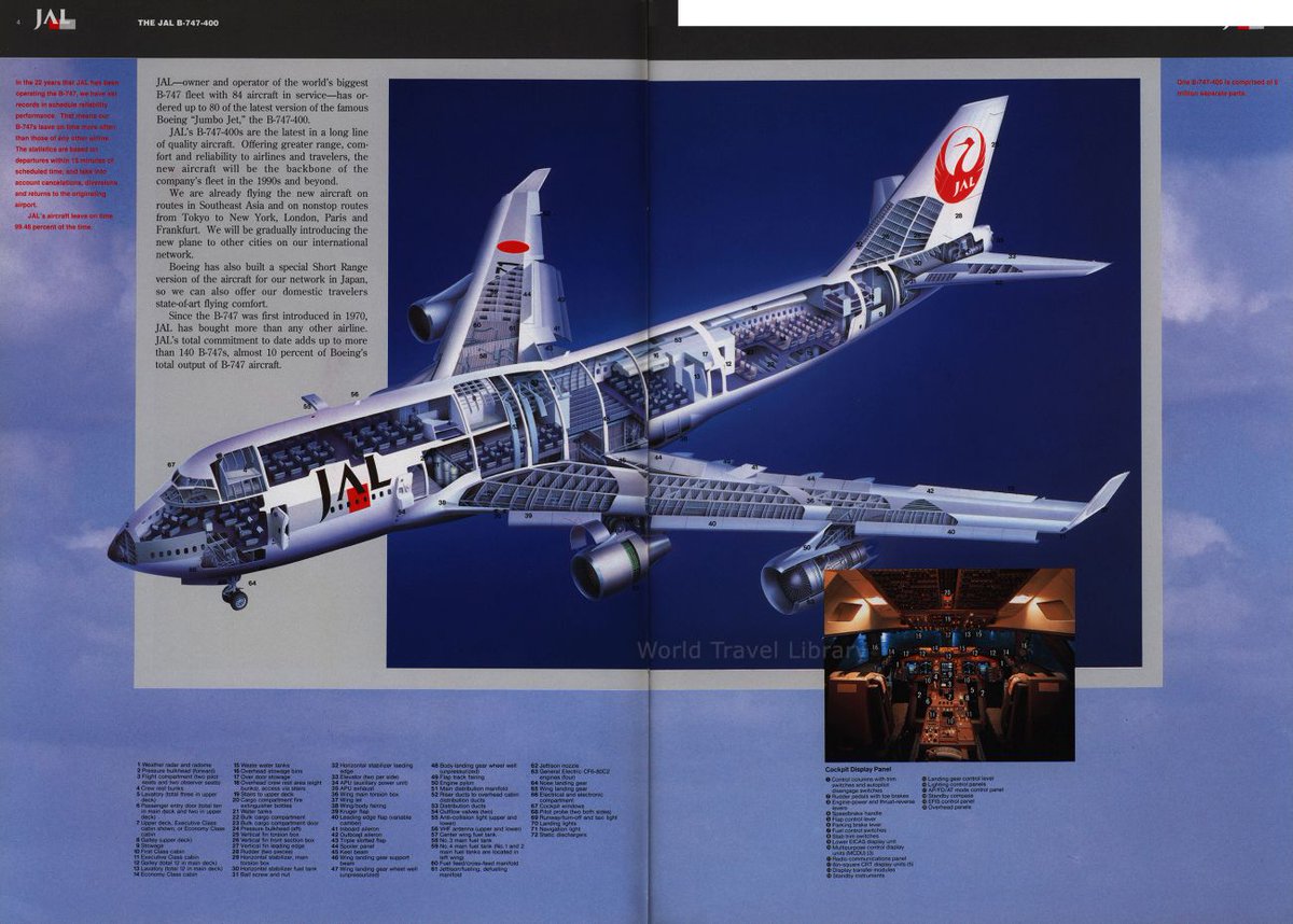 Two very interesting cutaway about jumbos from World Travel