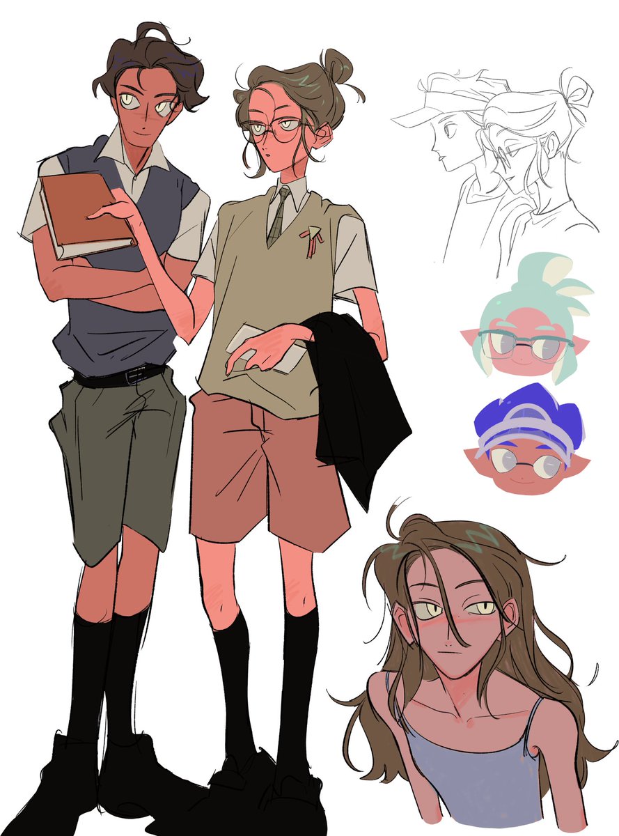 human au of the squits 