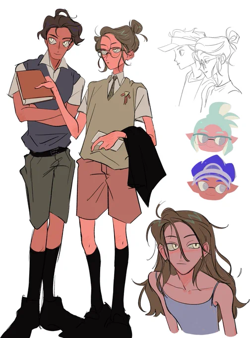 human au of the squits 