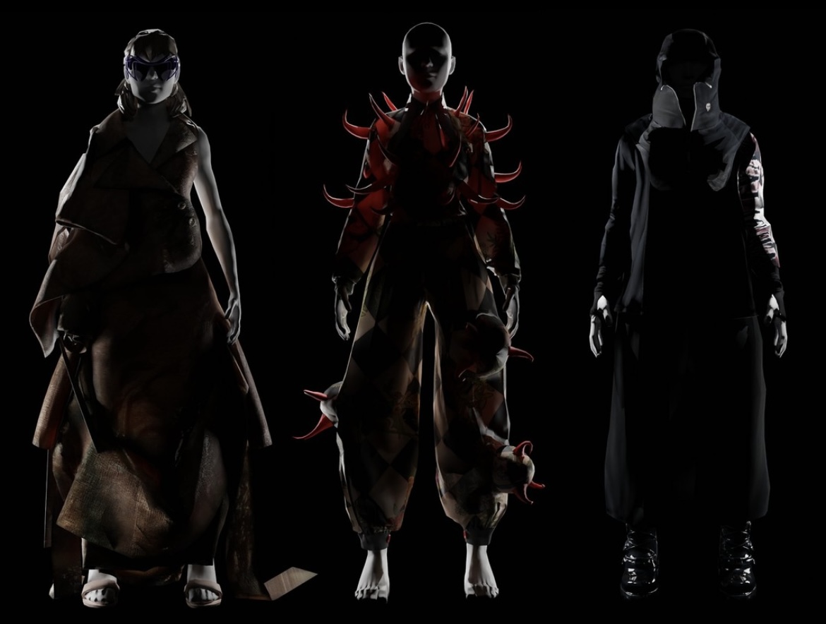 jingdailymeta's tweet photo. As part of ON|OFF's real-time virtual fashion show at #LFW last weekend, Brand New Vision has released a digital wearables collection featuring designs from @vala_clava, Taskin, and Oscar Keene.
#thisisforreal @bnv_me #Web3 https://t.co/N5BvZeeKbk