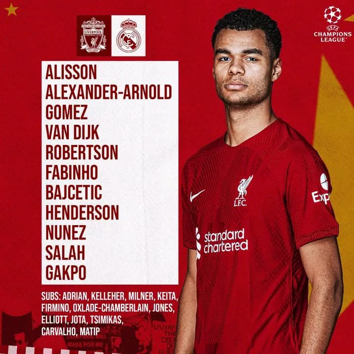 Liverpool vs Real Madrid || 11:00pm, live on 102.7 <a href="/radiomaisha/">Radio Maisha</a> . Unategea ukiwa wapi?

If you are tuned RETWEET 🔁

Photo Courtesy.