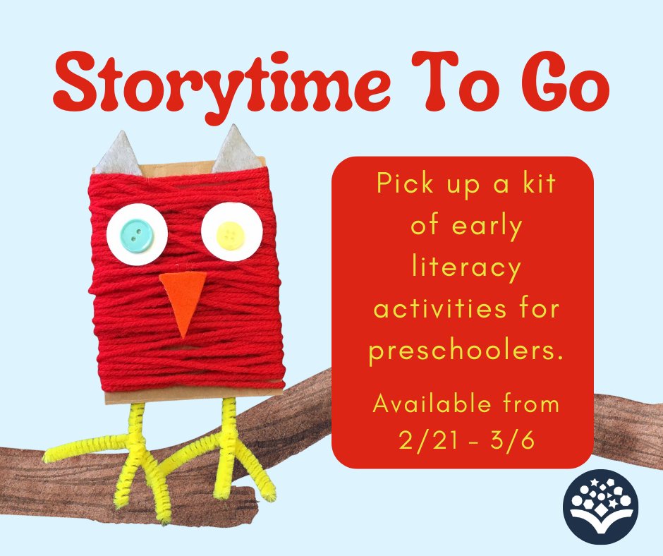 SheldonLibrary's tweet image. Whoooo is looking for a good activity to build literacy skills? Pick up a kit at the library!

#SheldonIowa #preschool #EarlyLiteracy