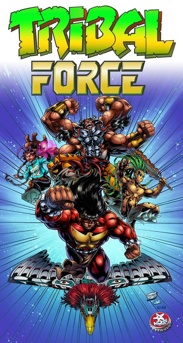 blackholecomicz's tweet photo. #tribalforce #kickstarter by #machinecomix
TRIBAL FORCE, Americas' first 'all native' created and produce super hero team is back…for good!
https://t.co/iDu2mOfDmB https://t.co/GzgGWdPHcX
