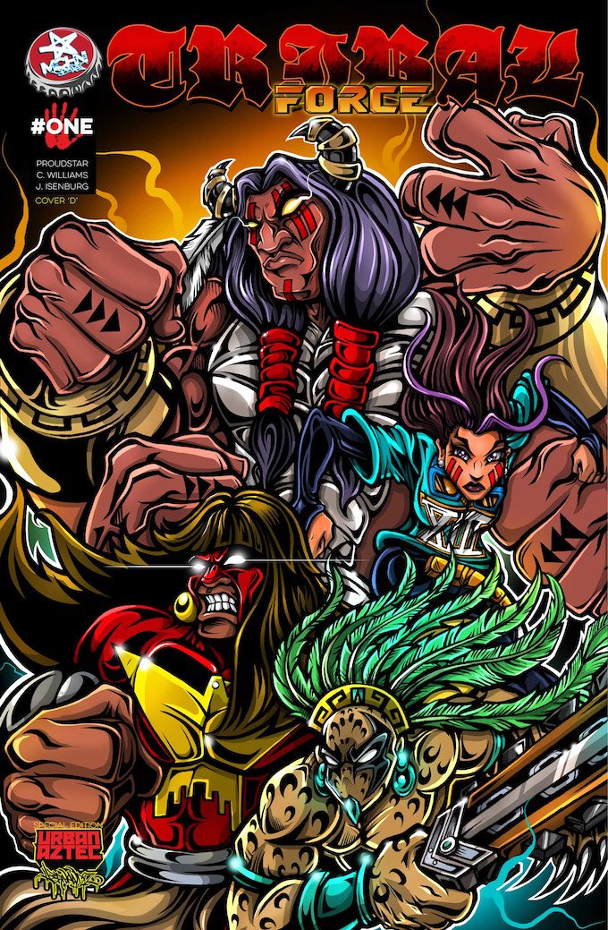 blackholecomicz's tweet photo. #tribalforce #kickstarter by #machinecomix
TRIBAL FORCE, Americas' first 'all native' created and produce super hero team is back…for good!
https://t.co/iDu2mOfDmB https://t.co/GzgGWdPHcX