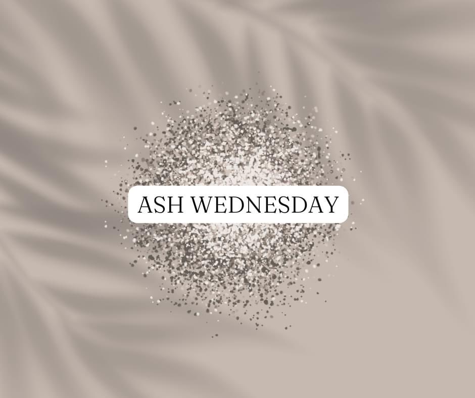 We begin Ash Wednesday tomorrow morning (2/22) with a drop-in service in our worship center beginning at 5am and concluding at 9am. Come receive ashes and spend as much time as you would like in prayer. There will be readings every half hour. All are welcome.