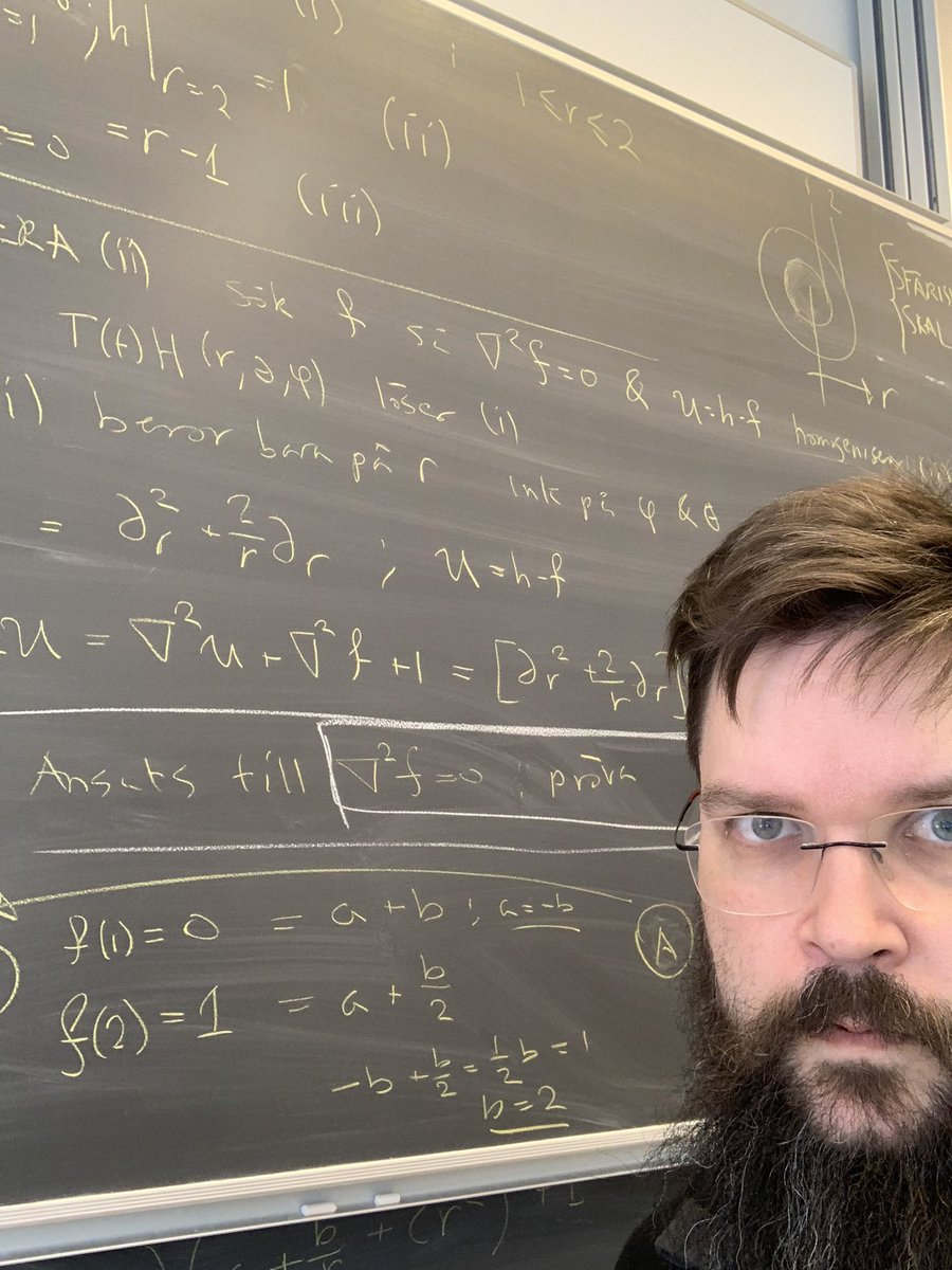 andreaslindblad's tweet image. Tuesday is #PDE-day!  #mathematicalmethods of #physics #uppsalauniversity