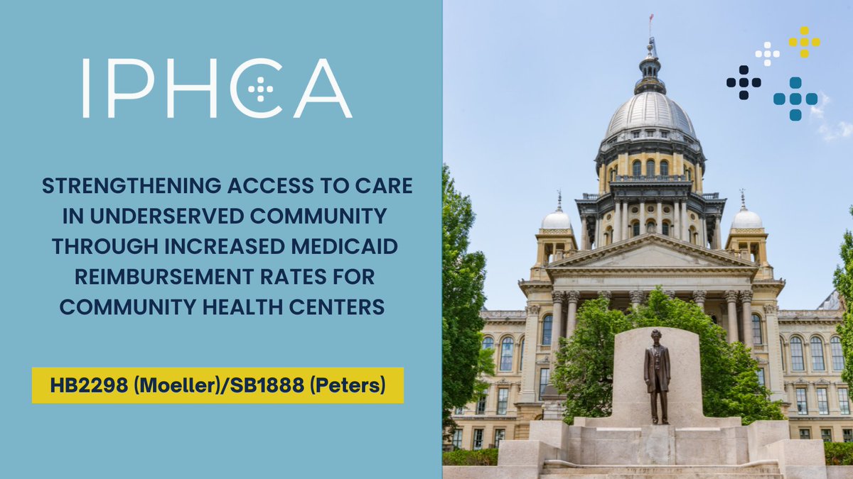 .<a href="/tmahrep2/">Theresa Mah</a> <a href="/SenatorCelina/">Sen. Celina Villanueva</a> Illinois community health centers need your help! Please co-sponsor HB2298/SB1888 to improve healthcare access in our community. #CHCAdvocacy2023 #twill #ValueCHCs