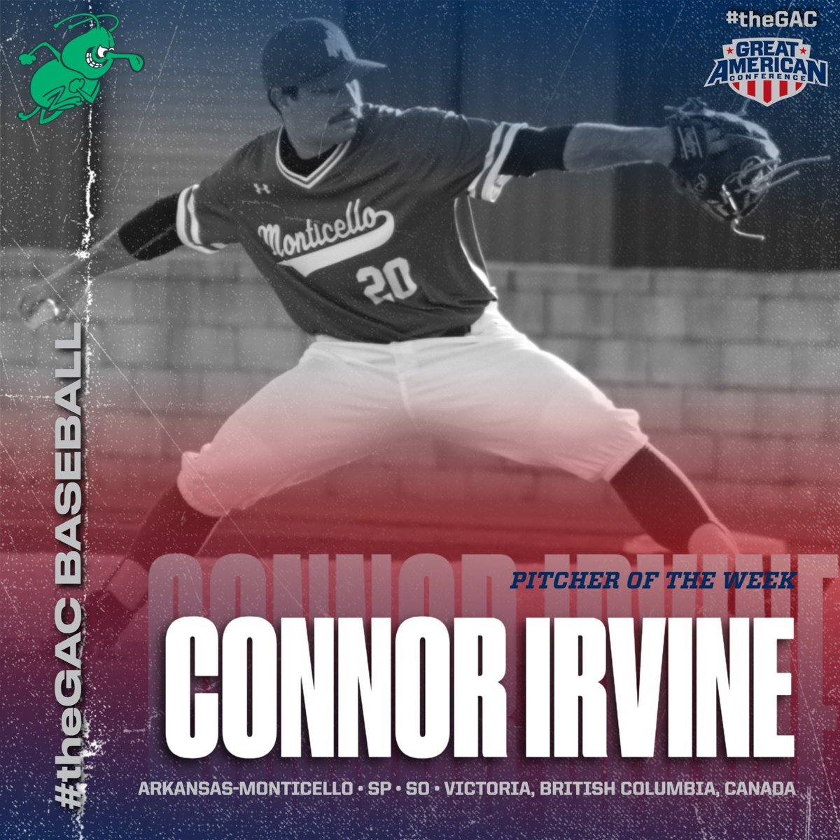 #TheGAC (@gacathletics) on Twitter photo #theGAC ⚾️ WEEK 3 AWARDS:
Co-Player -
Sawyer Duddleston, OF <a href="/ATU_Athletics/">Arkansas Tech Sports</a> <a href="/ATUBaseball/">Arkansas Tech Baseball</a> & Luke Farrar, UTL <a href="/ReddieSports/">Reddie Athletics</a> <a href="/ReddieBaseball/">Reddie Baseball</a>;
Co-Pitcher - John Gray, SP <a href="/ATU_Athletics/">Arkansas Tech Sports</a> <a href="/ATUBaseball/">Arkansas Tech Baseball</a> & Connor Irvine, SP <a href="/UAMsports/">UAM Athletics</a> <a href="/weevilsbaseball/">Weevils Baseball</a> #theGAC ⚾️ WEEK 3 AWARDS:
Co-Player -
Sawyer Duddleston, OF <a href="/ATU_Athletics/">Arkansas Tech Sports</a> <a href="/ATUBaseball/">Arkansas Tech Baseball</a> & Luke Farrar, UTL <a href="/ReddieSports/">Reddie Athletics</a> <a href="/ReddieBaseball/">Reddie Baseball</a>;
Co-Pitcher - John Gray, SP <a href="/ATU_Athletics/">Arkansas Tech Sports</a> <a href="/ATUBaseball/">Arkansas Tech Baseball</a> & Connor Irvine, SP <a href="/UAMsports/">UAM Athletics</a> <a href="/weevilsbaseball/">Weevils Baseball</a>