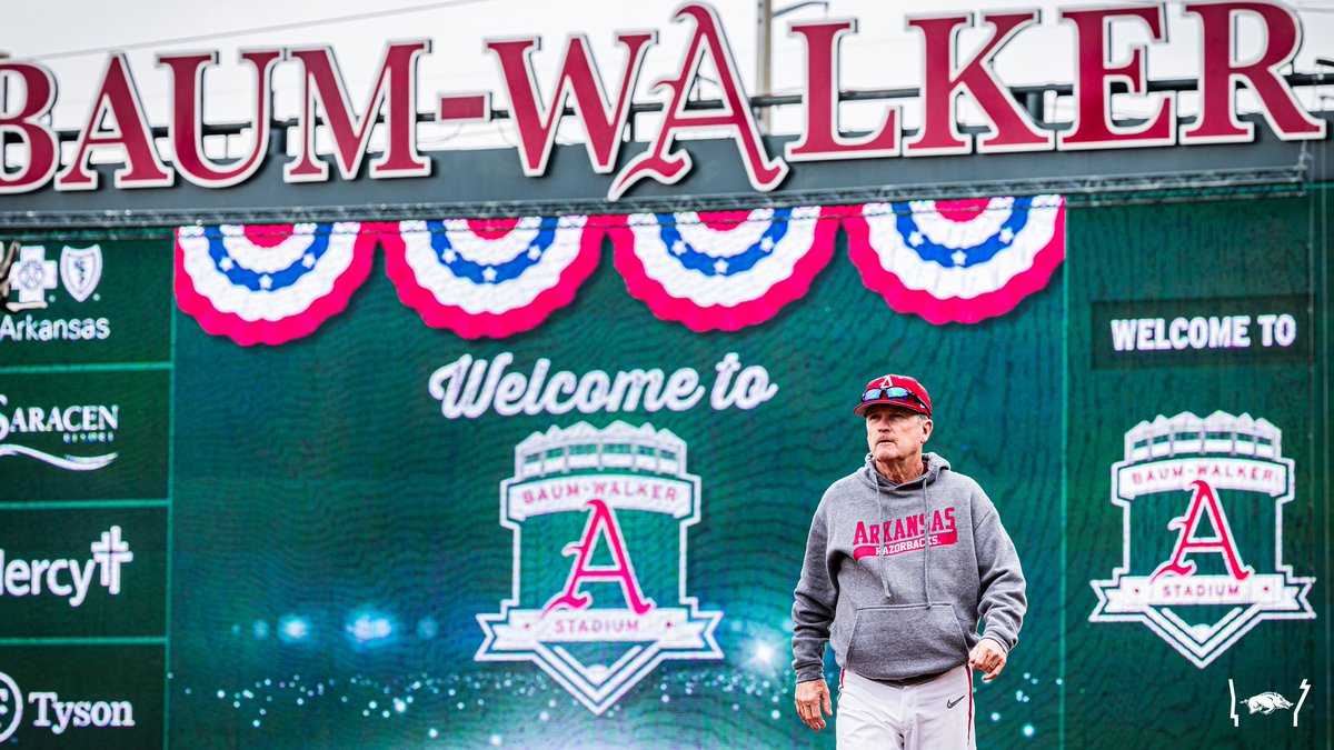 RazorbackBSB's tweet photo. We are so back https://t.co/XclXFQ63pk