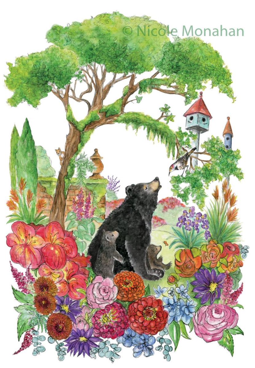 monahan_studio's tweet photo. This #garden #illustration was selected by the Tour Of Gardens for their #posterdesign for the 2023 tour! I’m excited and honored to be the #featuredartist !! https://t.co/DkxhPZuOmI