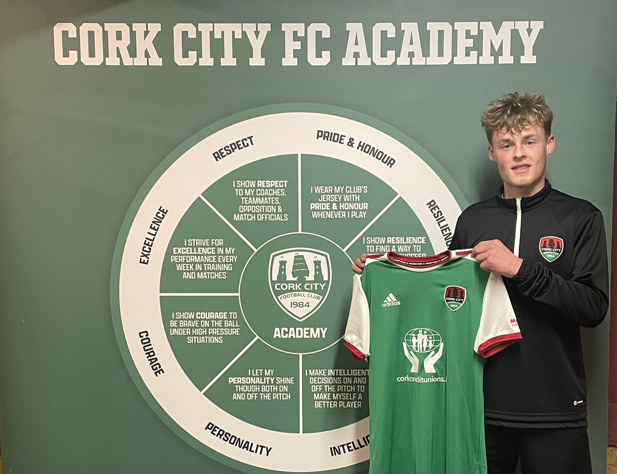 Cork City FC Academy on Twitter " ️ Bowman and Kelleher sign 😄 Cork City FC Academy are