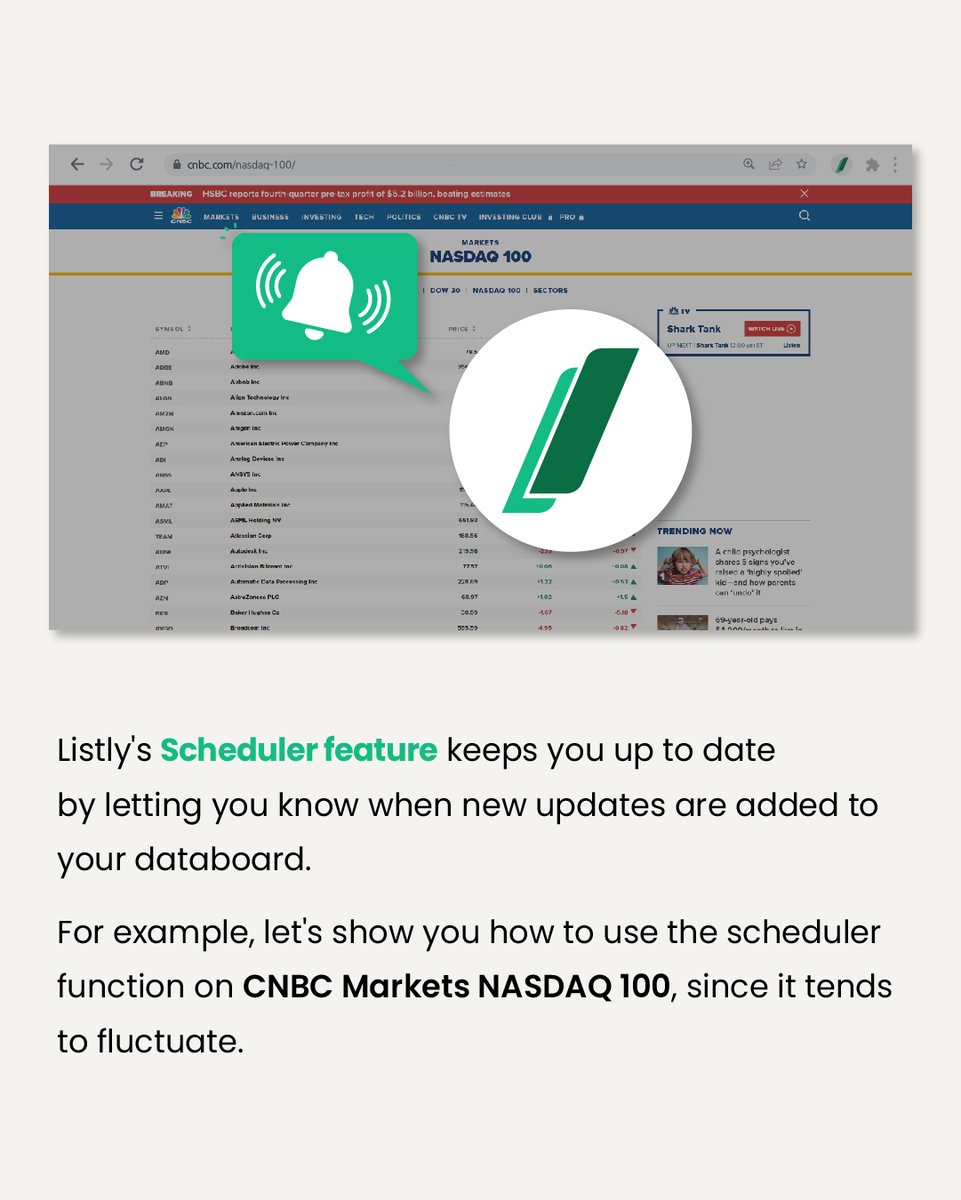 listly_io's tweet image. The "Scheduler"⏰ feature of Listly is just one of the many things that our service can do! Data is always changing, but don't worry, Listly will take care of everything for you!🥳
#noncoding #webscraping #chromeextensions #onlinetools #marketresearch #data #productivity