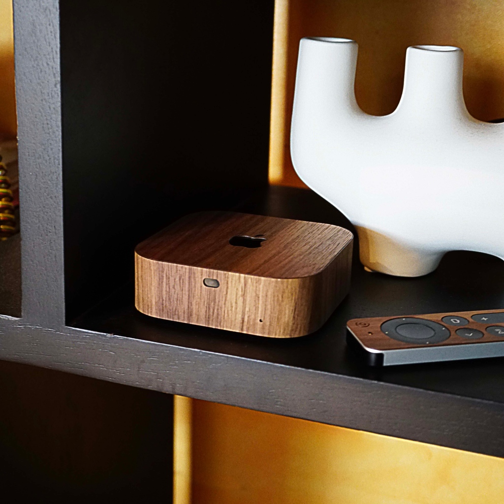 Toastmade's tweet photo. New Toast! Each Toast #AppleTV and matching #AppleRemote cover is #lasercut for an astoundingly perfect fit. Meticulously hand-finished for a warm, luxurious feel that will take your TV tech from drab to drop-dead gorgeous! https://t.co/z5VTNHHUdV