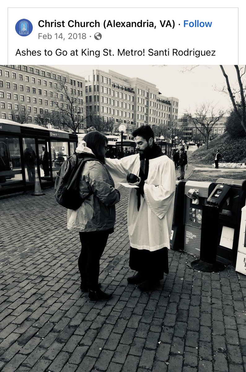 ThePilgrimPadre's tweet photo. Excited about Ashes to Go tomorrow. Chirilagua between 7 and 9 am.

@GraceEpisAlexVA 

Grateful for the times I’ve done it with @HistoricCC and @StDavidsChurch 

#AshestoGo #Episcopal https://t.co/RMxVpzelzS