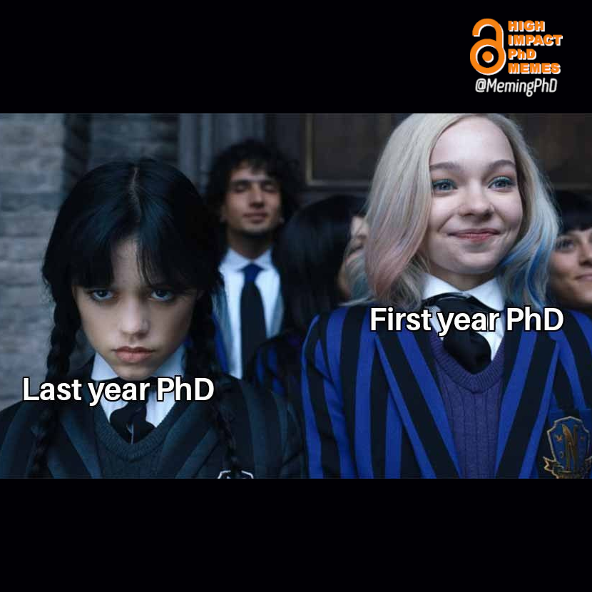 MemingPhD's tweet photo. #PhD #phdlife #phdmemes #phdchat #phdforum   #AcademicTwitter #AcademicChatter #academia #research #phdvoice #phdcandidate #postdoc https://t.co/tSrOKyW40D