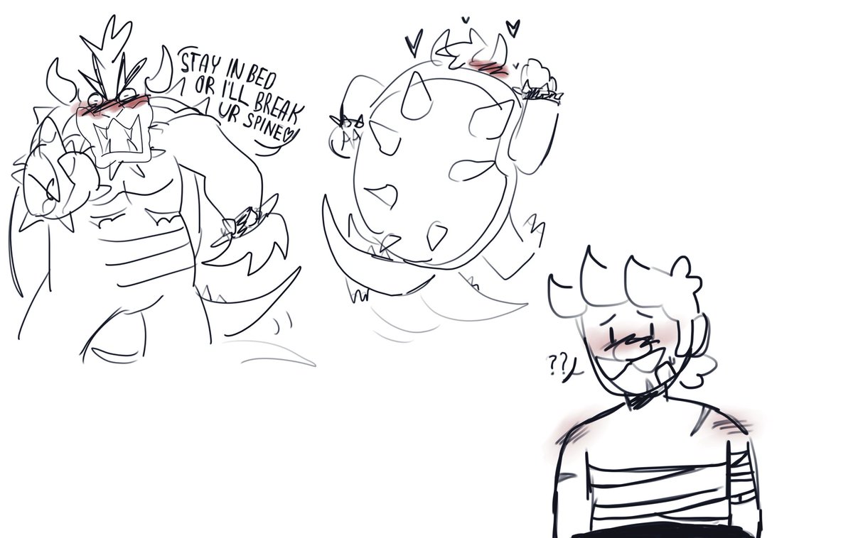 Kim💥 on Twitter "The sillies (go read my bowuigi fic "sticks and stones" on ao3 user is