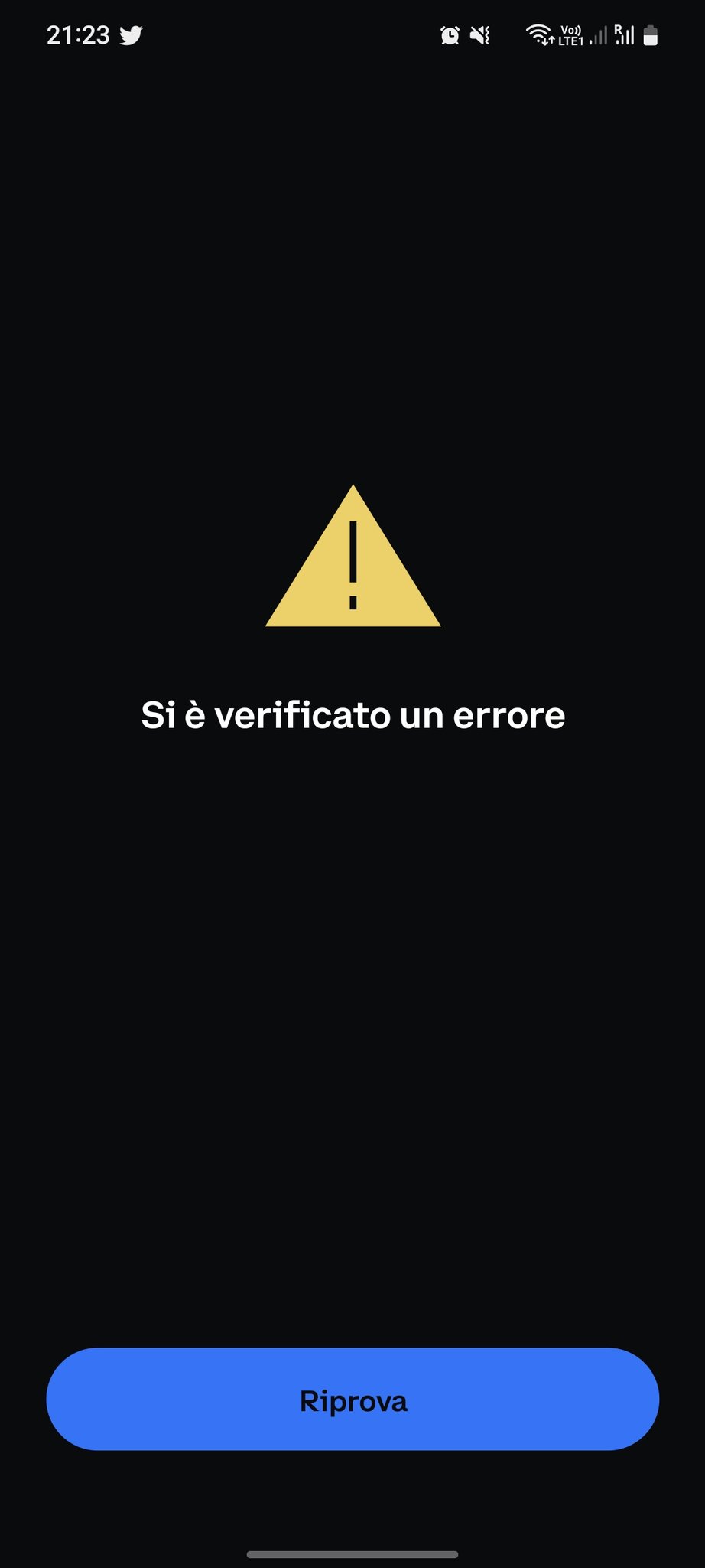 Perché coinbase wallet non funziona? @CoinbaseWallet @coinbase https://t.co/JKSVm0Rk2v