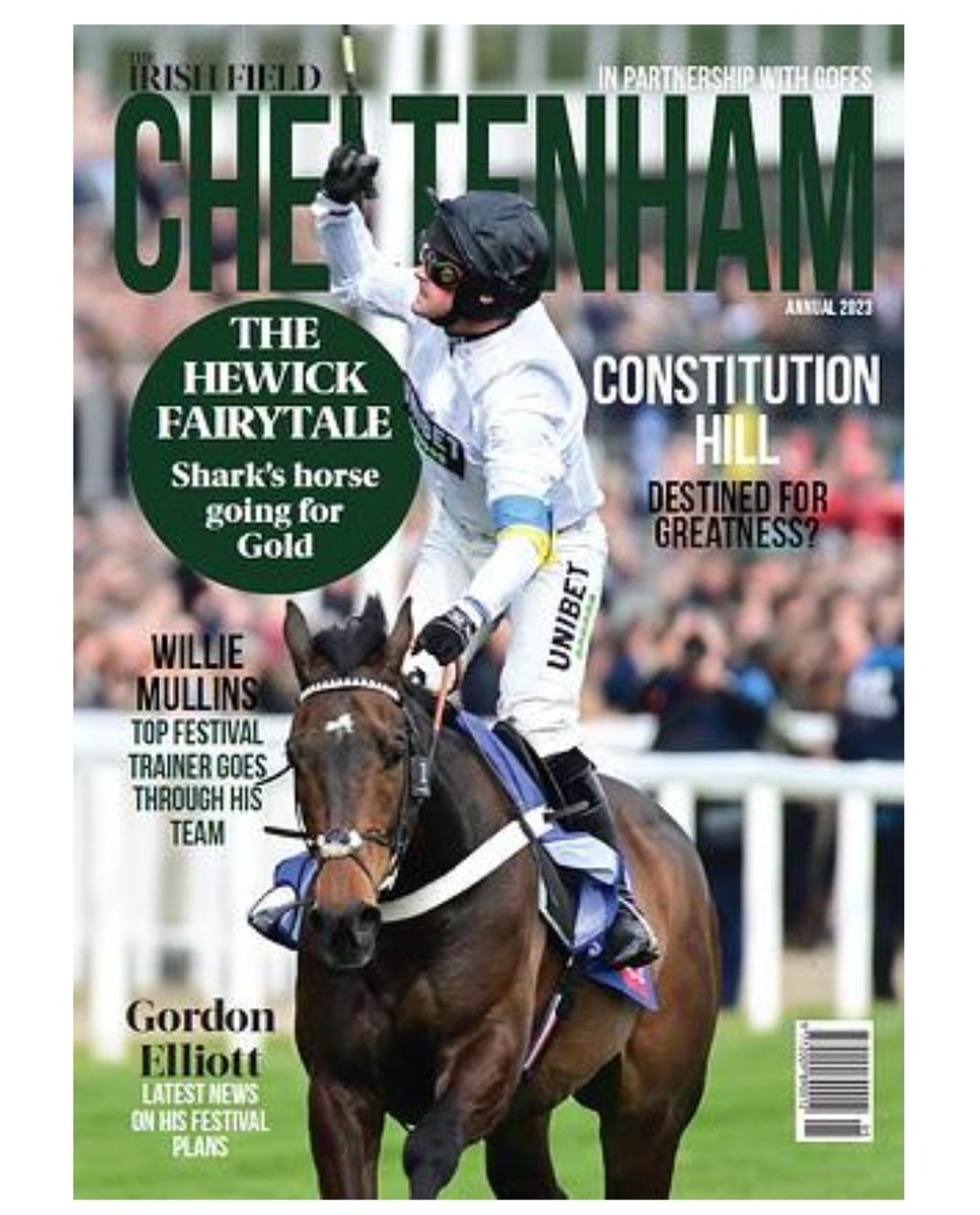 racingblogger's tweet image. 🇮🇪 I've got 5️⃣ copies of the brilliant Cheltenham Festival @TheIrishField preview book to giveaway!! 

For a chance to WIN a copy:

✅ FOLLOW @TheIrishField
🔄 RETWEET This Post

* Ends Thursday 24th February at 7pm

#CheltenhamFestival 🥇🏇