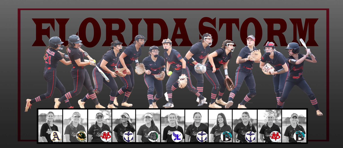 FlStormCottrill's tweet photo. Good luck tonight in your High School Season Openers! 11 Girls tried out for their High Schools and 11 girls made their Varsity Team! 7 of them Freshman!
Compete on every Pitch! Don’t let anyone out hustle you and enjoy the ride! #FLSTORM #stormnation #varsitysoftball #letsgo https://t.co/UEy6mhTCGJ