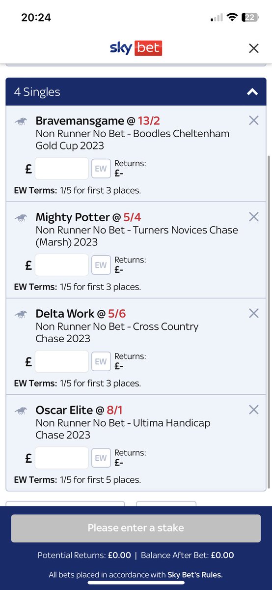 TheHoundss's tweet photo. Cheltenham selection 1- worth a L15. Barn https://t.co/nZPUiDaUkS