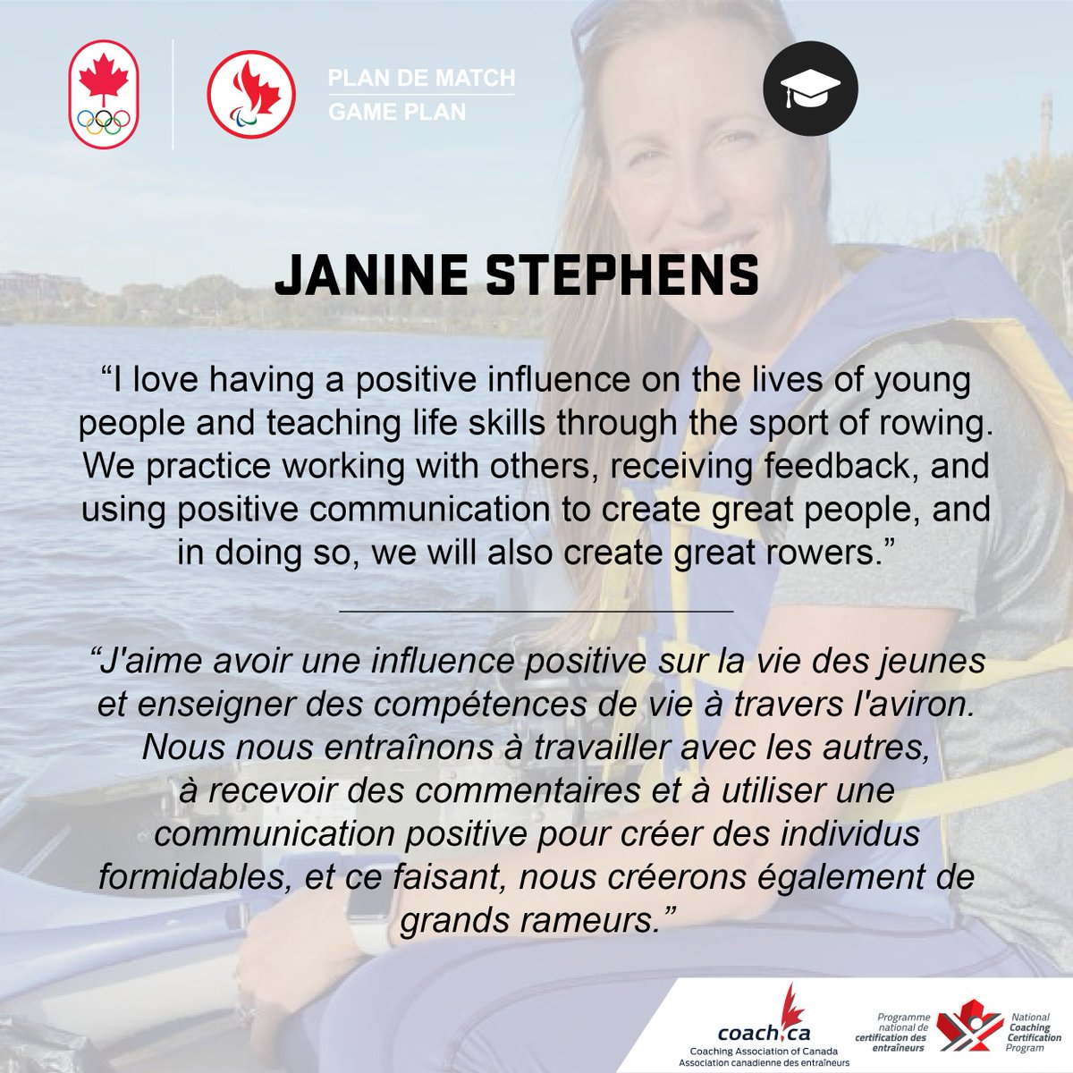 Congratulations to two-time Olympian Janine Stephens (<a href="/HansonJanine/">Janine Stephens, OLY</a>) on being announced as a @gameplandematch and <a href="/CAC_AC/">CAC_AC</a> grant recipient of the Coaching Education Program.⁠