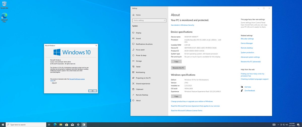 WZorNET's tweet photo. 🧵Download Windows 10 Version #21H2, #CONSUMER/#BUSINESS, (#UpdatedFebruary2023) from #MSDN via Torrent👇
📋OS Build 19044.2604.vb_release_svc_prod1.230130-1721 with #KB5022834
✔️4-ENGLISH📀👉https://t.co/ujqV2JBymv
✔️4-RUSSIAN📀👉https://t.co/IW8kFTiVdQ
🧙♂️by @rgadguard
👁️W.Z.T🪄 https://t.co/BbTMvuMwcM