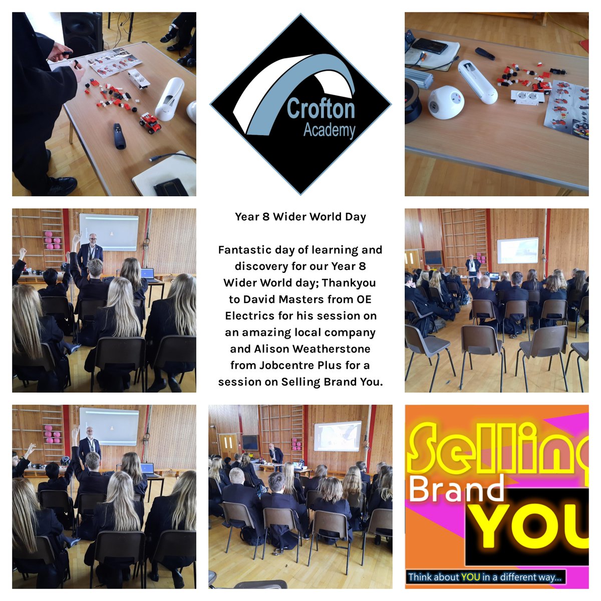 CroftonAcademy's tweet image. Personal Development @croftonacademy today involved Yr8 learning about Fundamental British Values, the basics of budgeting &amp;amp; understanding bills and sessions on discrimination awareness. We also had external speakers presenting to the pupils 👇 #WeAreCrofton #BuildingCharacter