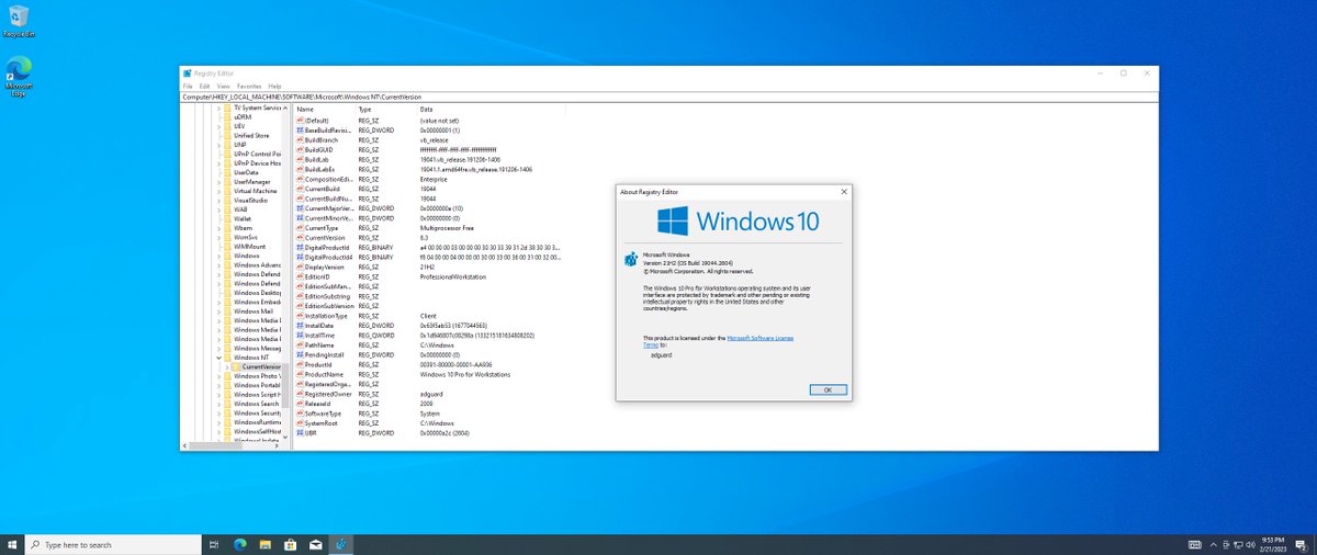 WZorNET's tweet photo. 🧵Download Windows 10 Version #21H2, #CONSUMER/#BUSINESS, (#UpdatedFebruary2023) from #MSDN via Torrent👇
📋OS Build 19044.2604.vb_release_svc_prod1.230130-1721 with #KB5022834
✔️4-ENGLISH📀👉https://t.co/ujqV2JBymv
✔️4-RUSSIAN📀👉https://t.co/IW8kFTiVdQ
🧙♂️by @rgadguard
👁️W.Z.T🪄 https://t.co/BbTMvuMwcM