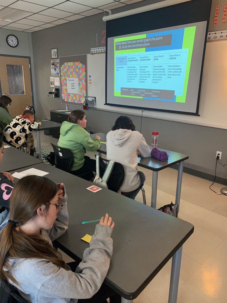 The DMS Math team is coming in HOT 🔥 with students and essential skills! Way to Spring Forward® with rubrics! 🐇🐰 @nikkibemis_ @PackPrincipal <a href="/hanna_schramm/">Hanna Schramm</a> <a href="/Ktbiggs00/">Katie Biggs, NBCT</a> <a href="/MsGavlick/">Jaycee Gavlick</a> #SpringForward #CISDessentialskills