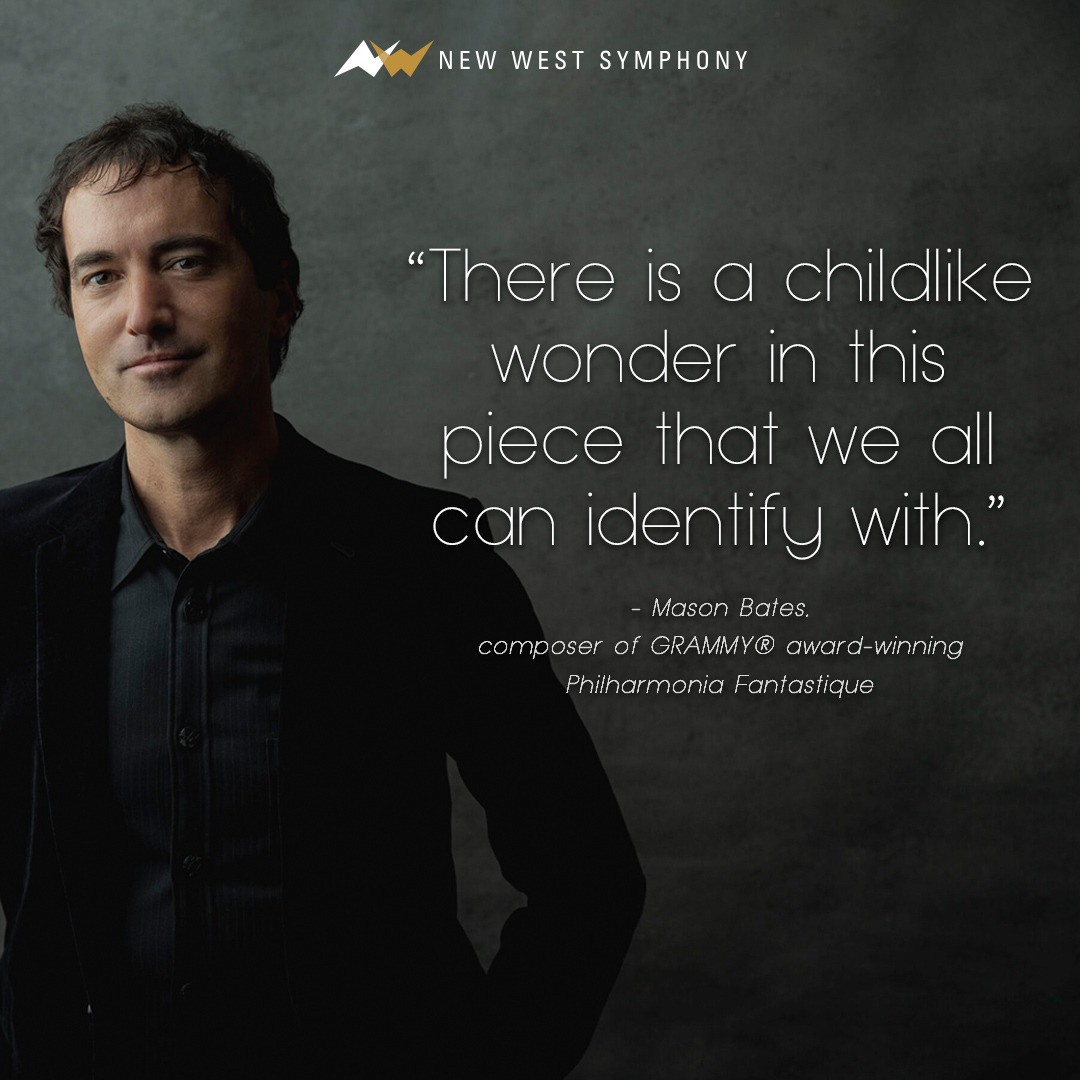 Read the full interview with GRAMMY® award winner, <a href="/masonbates/">Mason Bates</a> on our website - newwestsymphony.org/an-interview-w… 

We will be performing Philharmonia Fantastique as part of our Symphonie Fantastique concert on March 4th &amp; 5th. 

Purchase tickets today!