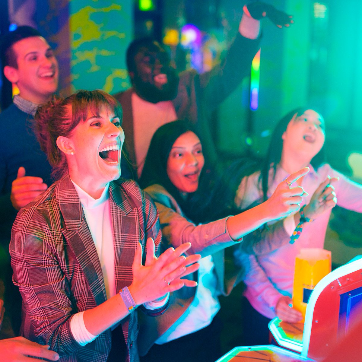 Grab your friends and DOUBLE THE FUN with Half Off Game Play 🎮 🔥 
Monday - Thursday, Open - 8PM. On now until February 28 🎉 Come visit us!
