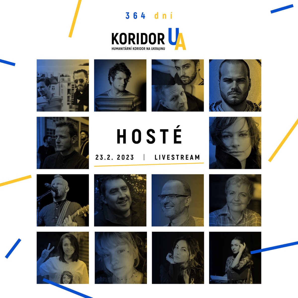 Studentská rada FFUK (@stradaffuk) on Twitter photo Ve čtvrtek bude <a href="/koridor_ua/">Koridor UA</a> pořádat live-stream na podporu Ukrajiny. Už je tomu totiž skoro rok od začátku invaze. Jedním z hostů bude i studentka FF UK - Mája, která je dobrovolnicí v Koridoru UA už od jara 2022 a podělí se s vámi o své zkušenosti. 💛💙
#StandWithUkraine Ve čtvrtek bude <a href="/koridor_ua/">Koridor UA</a> pořádat live-stream na podporu Ukrajiny. Už je tomu totiž skoro rok od začátku invaze. Jedním z hostů bude i studentka FF UK - Mája, která je dobrovolnicí v Koridoru UA už od jara 2022 a podělí se s vámi o své zkušenosti. 💛💙
#StandWithUkraine