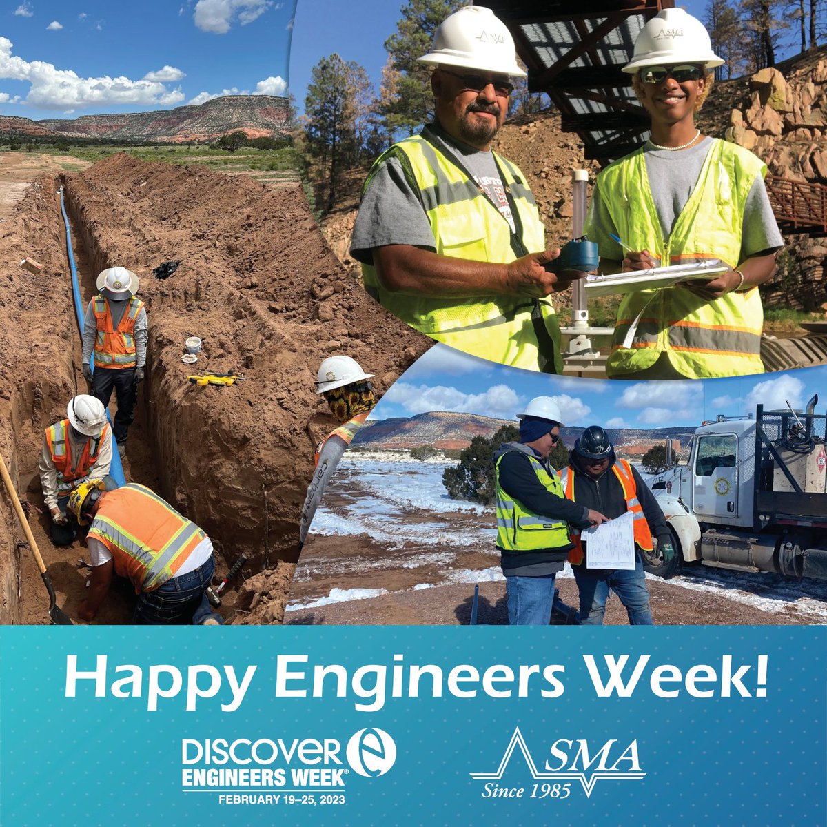 SouderMiller's tweet photo. Happy #EWeek2023! We’d like to start off the week by offering our sincerest thanks to ALL professionals in the field of engineering. Your capabilities help design a better world around us and we are deeply appreciative of it. THANK YOU!

#EWeek2023 #CreatingtheFuture https://t.co/DN95p2J4Co