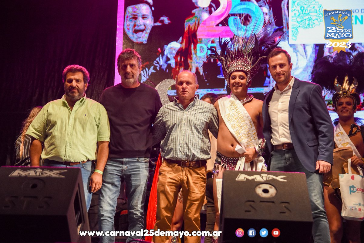 carnaval25DM's tweet photo. ► En la Fiesta Provincial del Carnaval 2023, se realizó la elección del Embajador y este año, Maximiliano "Pichin" Silva será quien lleve dicho título por toda la región https://t.co/Xd8EDClmsb
