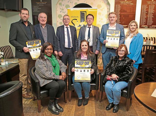Launch of 2023 Longford Sleep Out . <a href="/longfordrugby/">Longford RFC</a> 
Click the Link to Donate: gofundme.com/f/hrx6yf-midla…