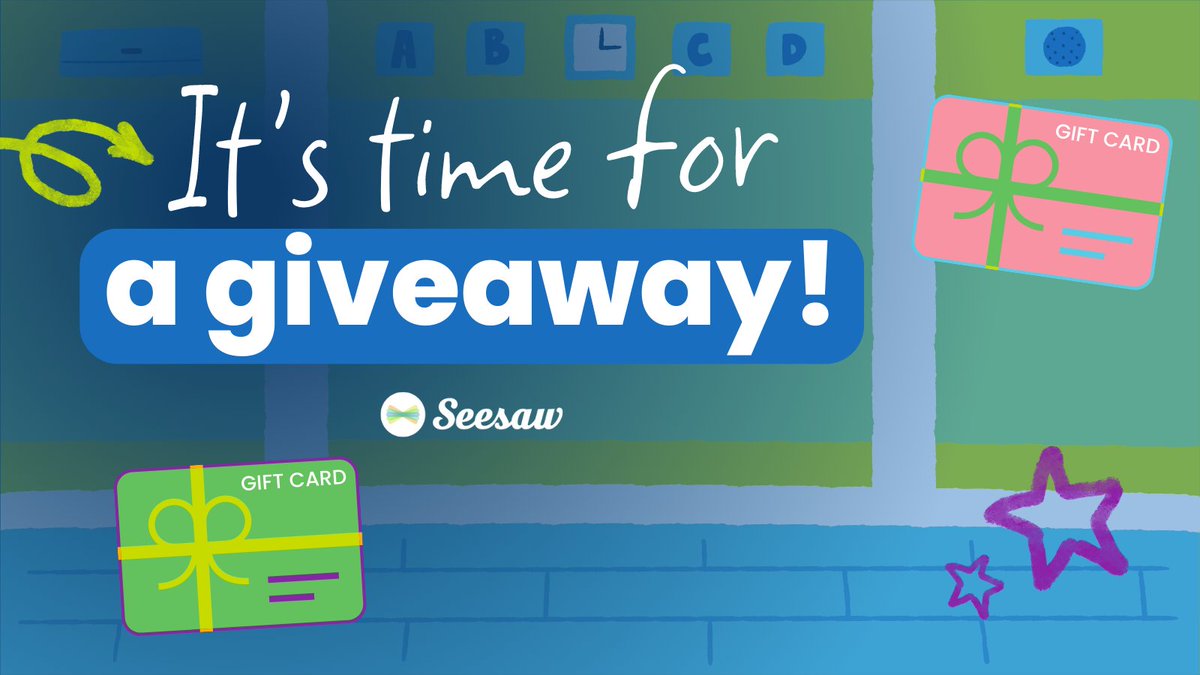 Can you believe it's almost March? Let's finish February strong with a #giveaway! 🎉💙

To enter…
⭐ Follow us, retweet, &amp; reply below with one way you’re excited to use Seesaw in 2023!

We'll randomly select some of you to win a $20 Amazon gift card &amp; /or some Seesaw stickers!