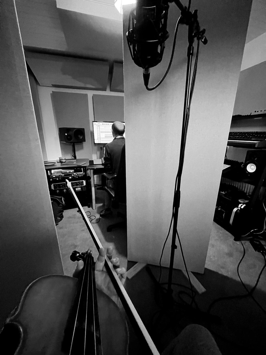 Final steps before mixing…. Can’t wait to share something new I’ve been working on this winter 🎶