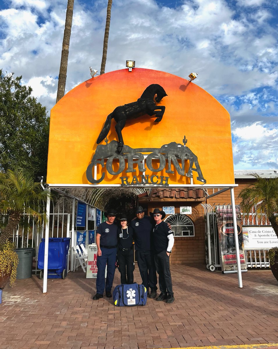 ParamedicsUnltd's tweet photo. This isn’t our first time at the rodeo, and we’re just as proud and happy to be here as we’ve always been. #medicalstandby #rodeo @paramedicsunltd https://t.co/fHDVsfkwri