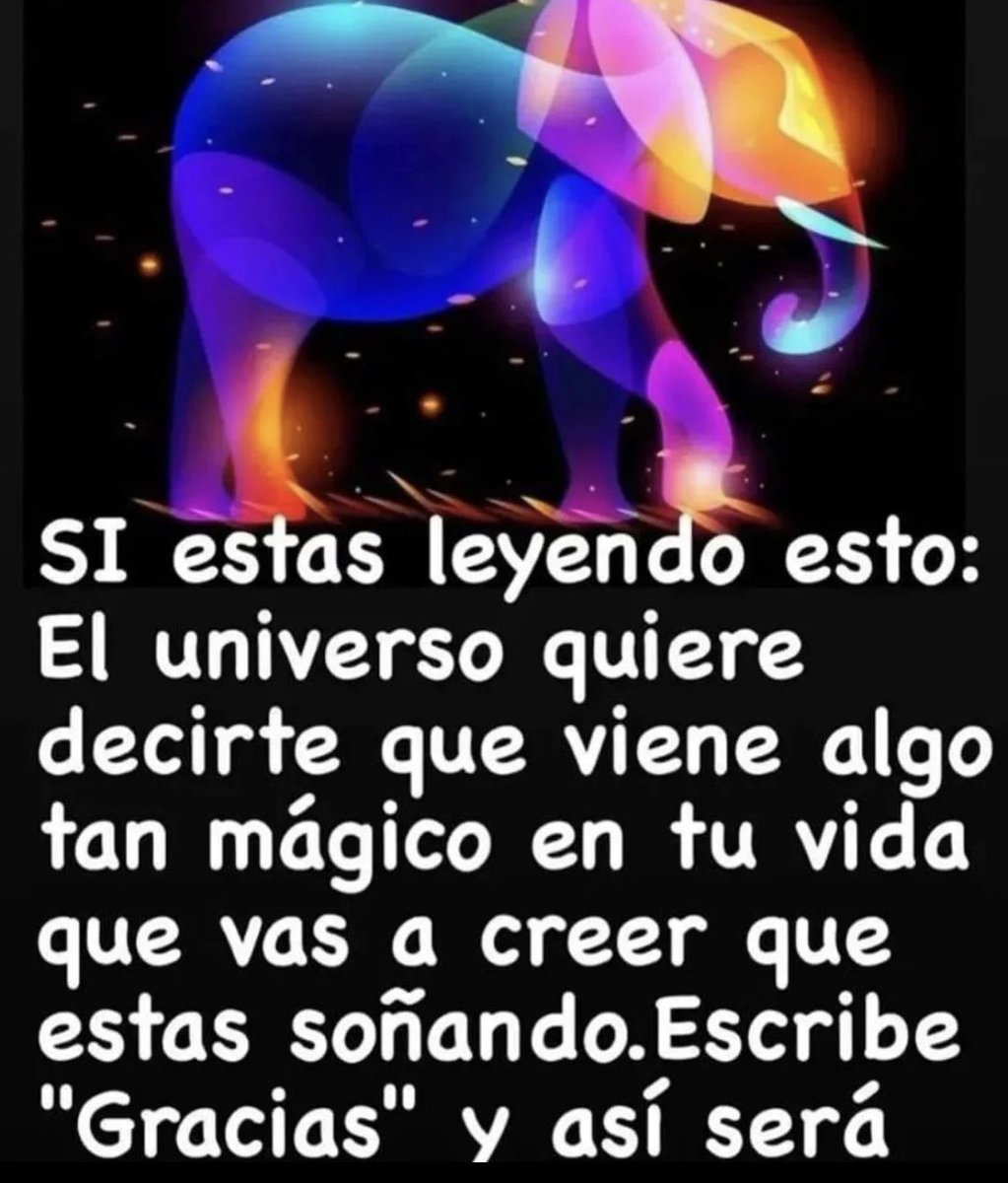 Te invito a compartir esta publicación con quienes creas les pueda beneficiar. Lo que compartas volverá a ti multiplicado.

Que la luz del universo ilumine tu camino 🙌💝💫