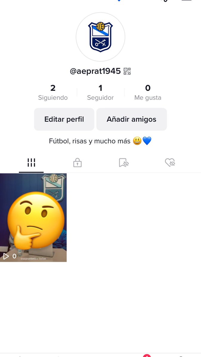 🚨 𝗨́𝗟𝗧𝗜𝗠𝗔 𝗛𝗢𝗥𝗔 

Algo nos faltaba por hacer, una cuenta de 𝐓𝐢𝐤 𝐓𝐨𝐤 por y para vosotros 💙‼️

vm.tiktok.com/ZMYSYCJ5j/

Entra al link para ver el primer video y participa 👀

<a href="/aeprat1945/">AE Prat</a> x <a href="/TikTok_ES/">TikTok España</a> 🫶🏻
