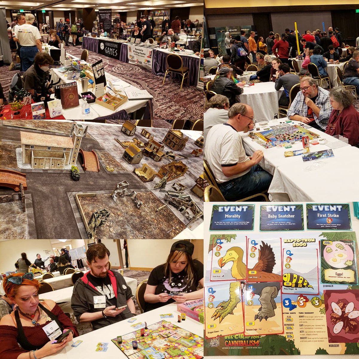 mrkapao's tweet photo. Game time at @Strategicon's #OrcCon2023!
#strategicon #strategicon2023 #orccon #boardgames #ttrpg #games #gamers https://t.co/WJJ6JxrwpC